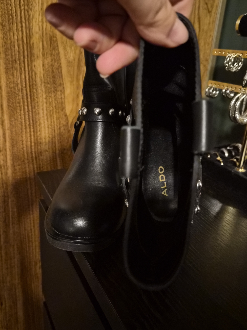 Studded Leather Boots - Picture 5 of 7